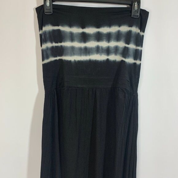 RaVirga Strapless Tie Dye Midi Dress - Picture 6 of 7